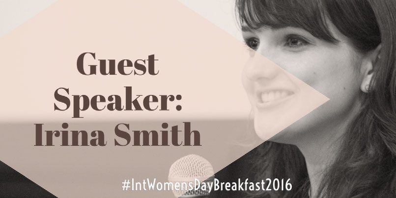 Guest Speaker:Irina Smith