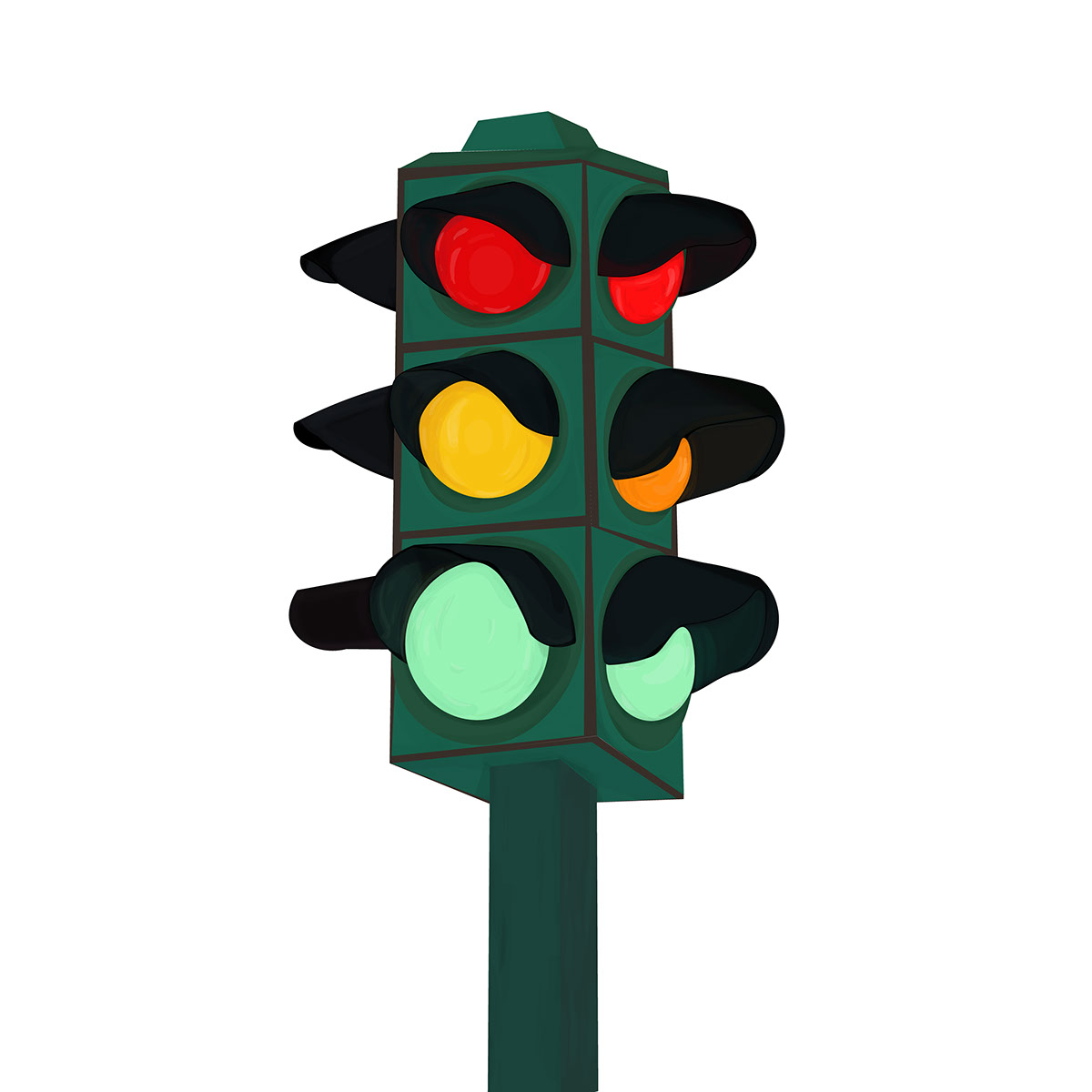 Traffic Lights on Behance :: Behance