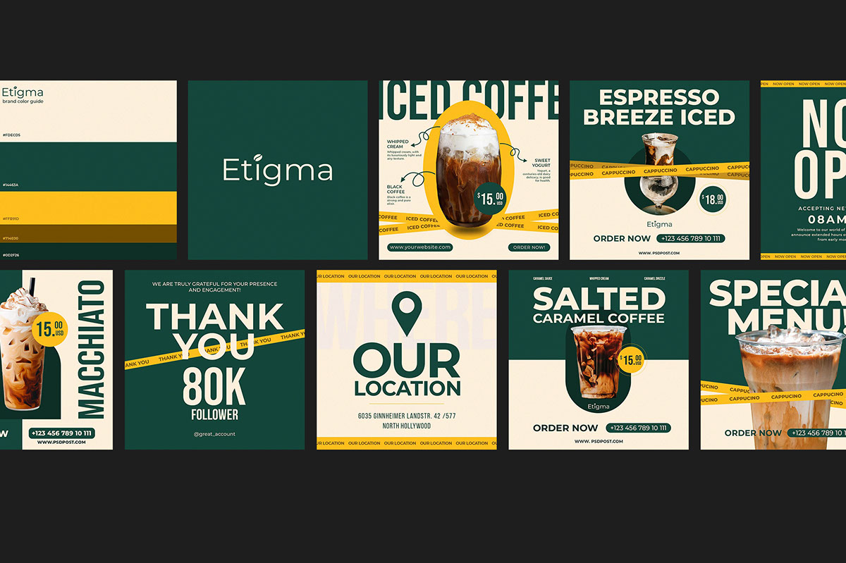 Etigma - Social Media Kit rendition image