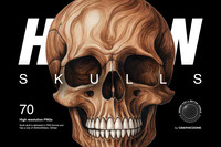 70 PNG Skulls - High Resolution by Graphicdome