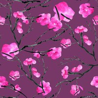 hanami pattern violet