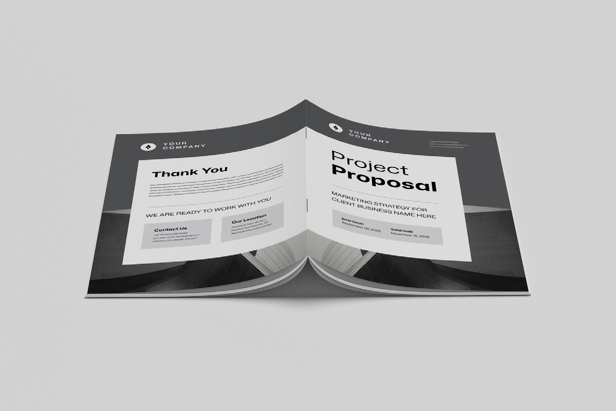 Project Proposal Image Project Proposal Template on Behance :: Behance