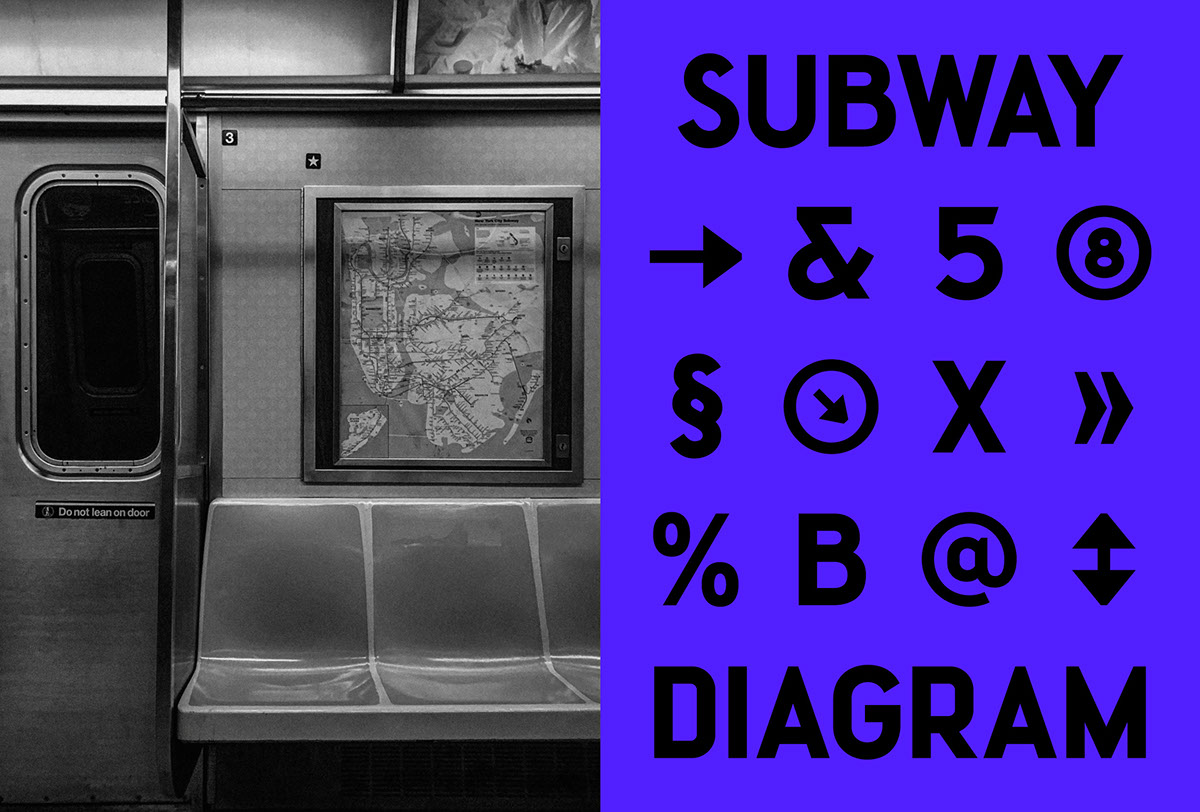 NYCSubway-Regular on Behance :: Behance