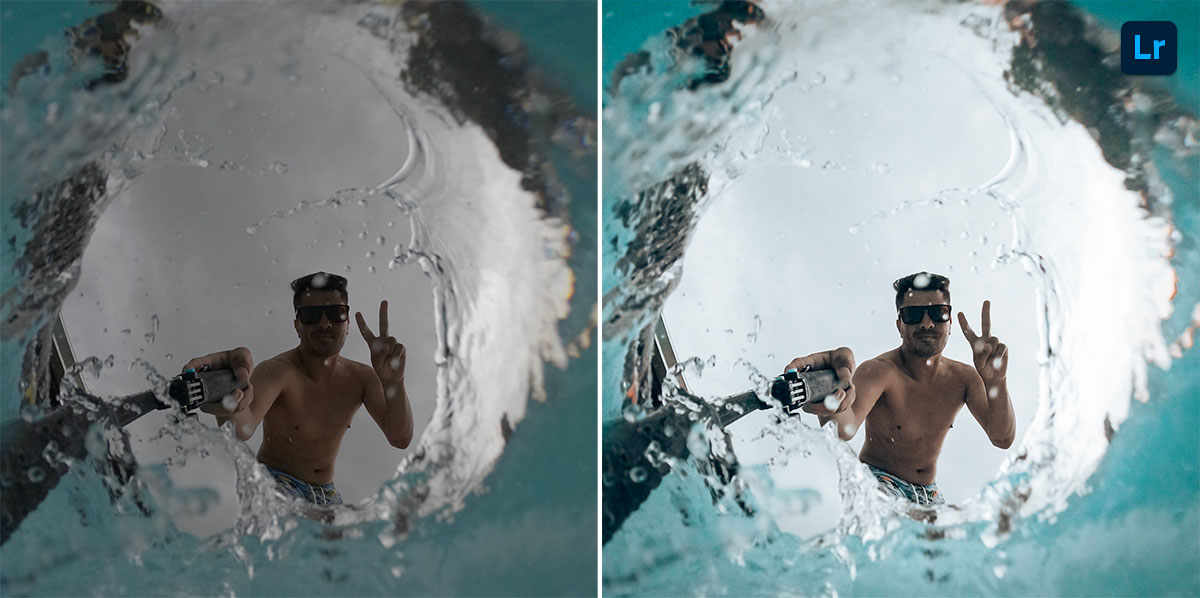 Swimming pool | Remix | Photoshop Lightroom