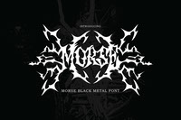 Morse Black Metal Font
