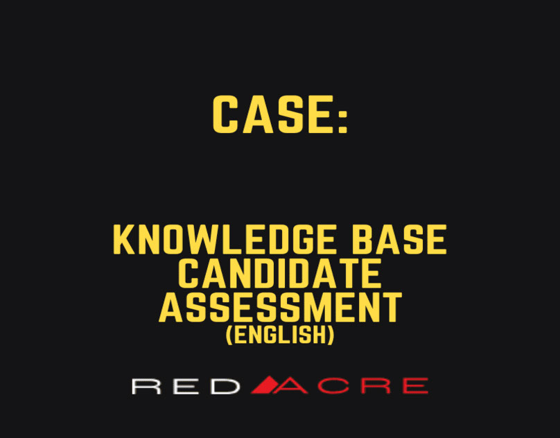 Knowledge Base Candidate Assessment rendition image