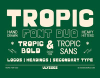 Tropic Font Duo