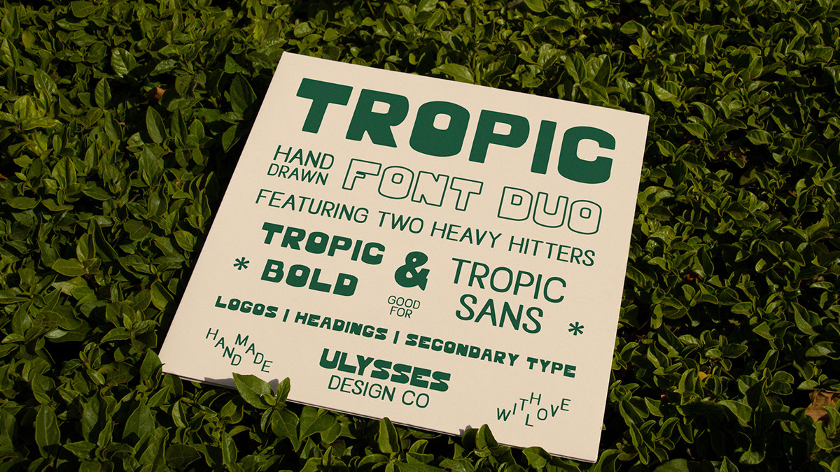 Tropic Font Duo rendition image