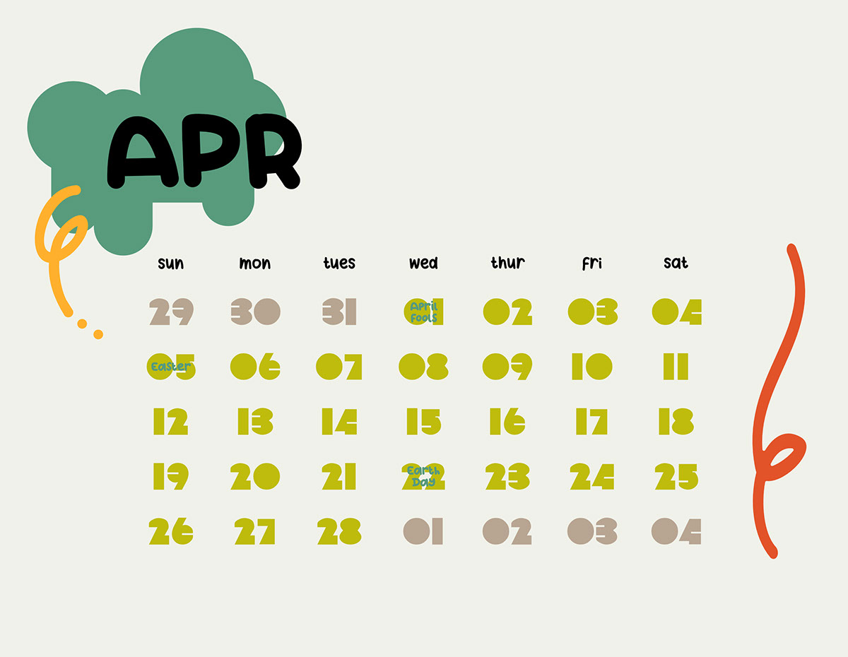 Bold 2026 Calendar on Behance :: Behance