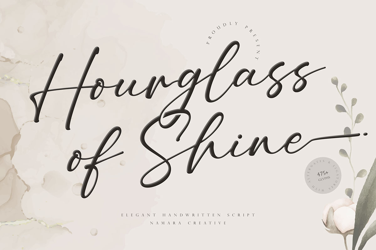 Hourglass of Shine rendition image
