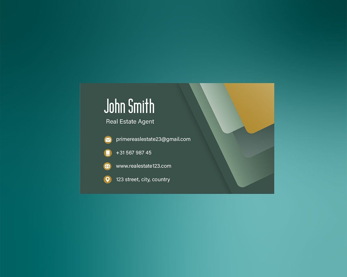 Business Card Design rendition image