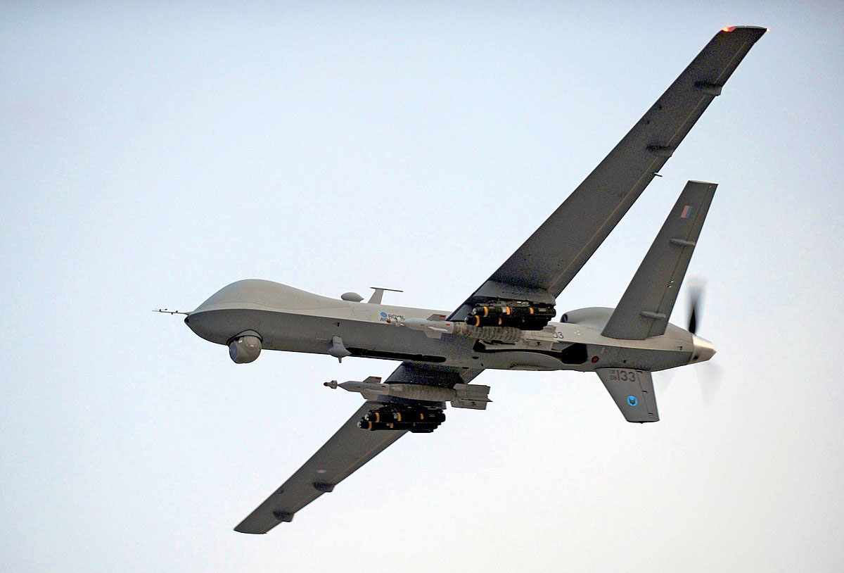 Military Defense Potential of AI-integrated UAVs rendition image