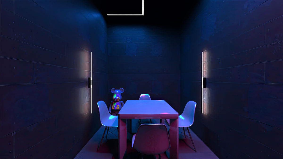 Computer club design project in cyberpunk style on Behance :: Behance
