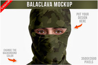 Balaclava Mockup