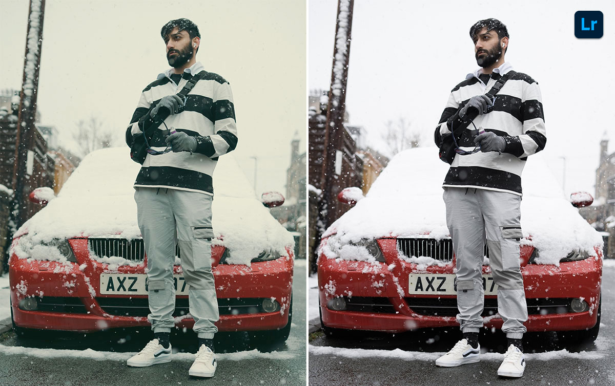 Cold like the snow | Edit | Photoshop Lightroom