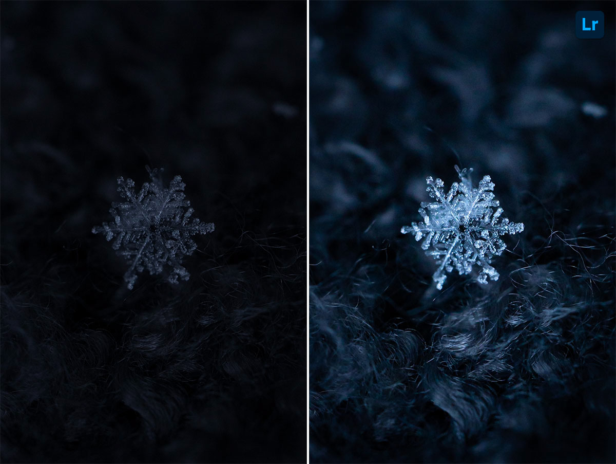 Snowflake Edit Lightroom