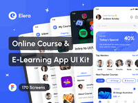 Elera - Online Course and E-Learning App UI Kit