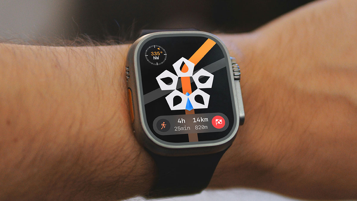 Apple Watch Ultra Mockup rendition image