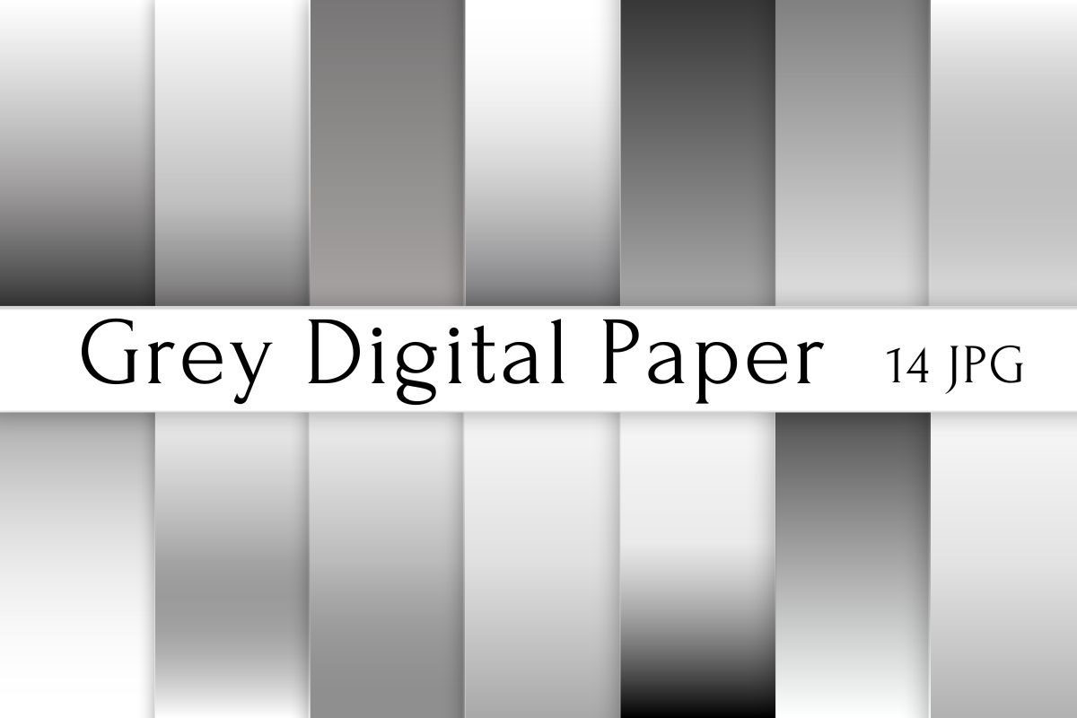 Grey Digital Paper rendition image