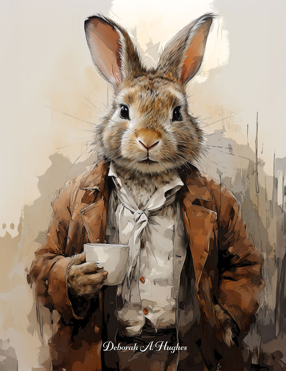 Rabbit Cup rendition image
