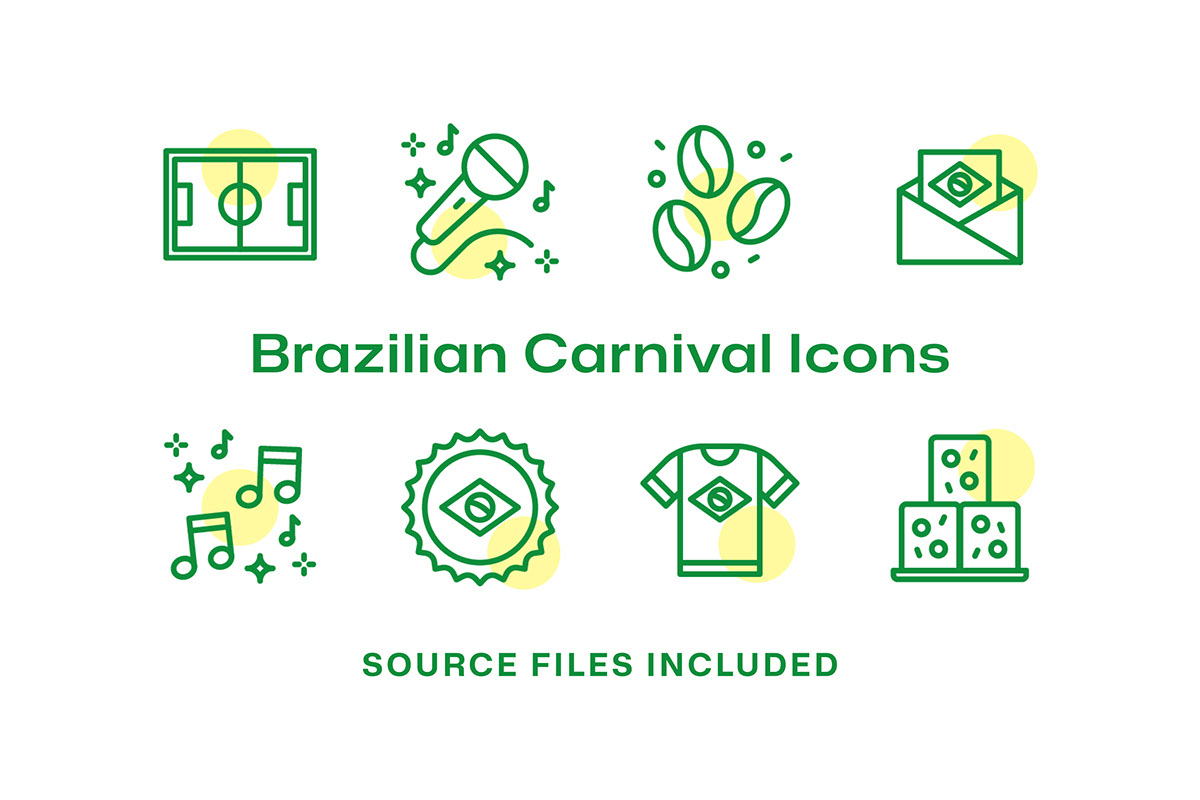 Brazil-Icons on Behance :: Behance