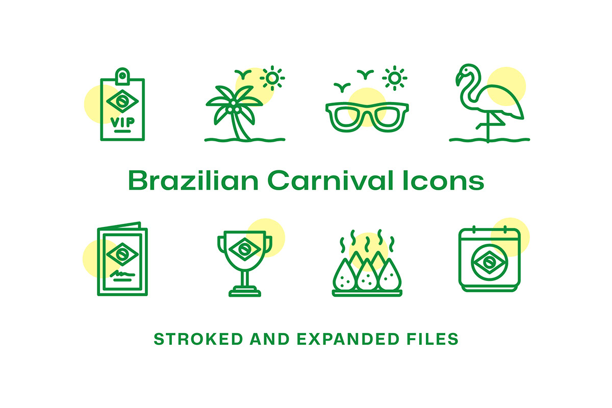 Brazil-Icons on Behance :: Behance