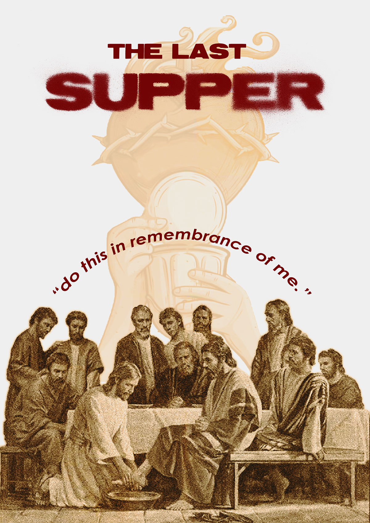 Maundy Thursday Poster rendition image