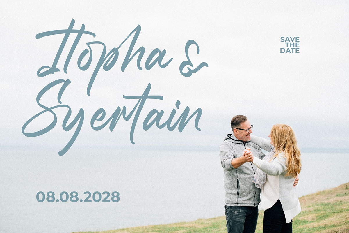 Orebeaut Stumbler - Bold Handwritten Font rendition image