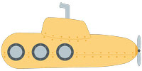 Vector Yellow Submarine