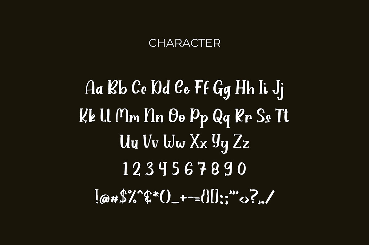 Smart Junior Handwritten Serif Font rendition image