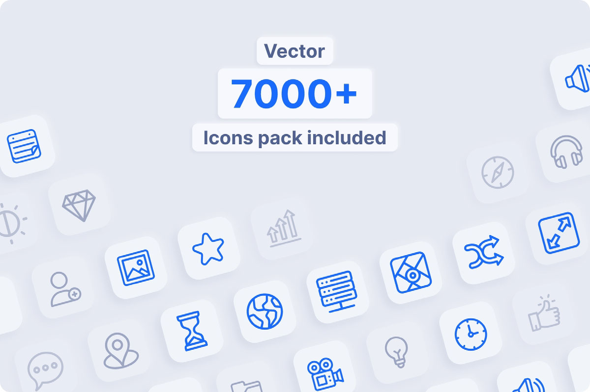 Neumorph Keynote Files rendition image