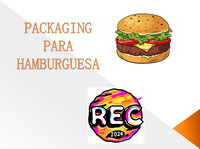 Packaging para hamburguesa