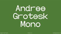 Andree Grotesk Mono
