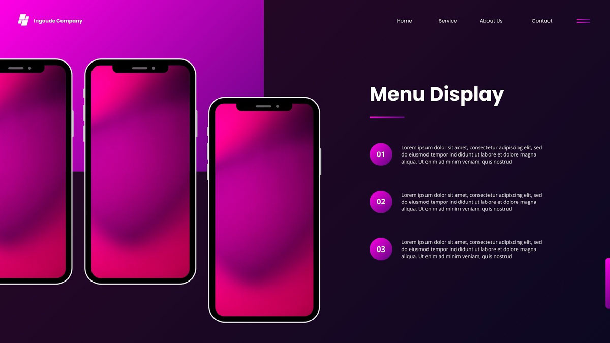 Purple Pink Gradient Mobile Application on Behance :: Behance