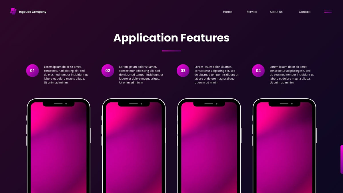 Purple Pink Gradient Mobile Application on Behance :: Behance