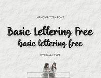 Basic Lettering Free