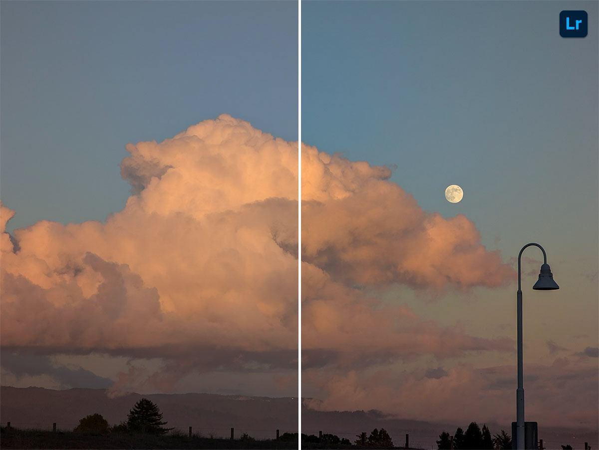 Sunset While Moonrise | Edit | Photoshop Lightroom