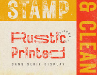 Rustic Printed