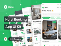 Helia - Hotel Booking App UI Kit
