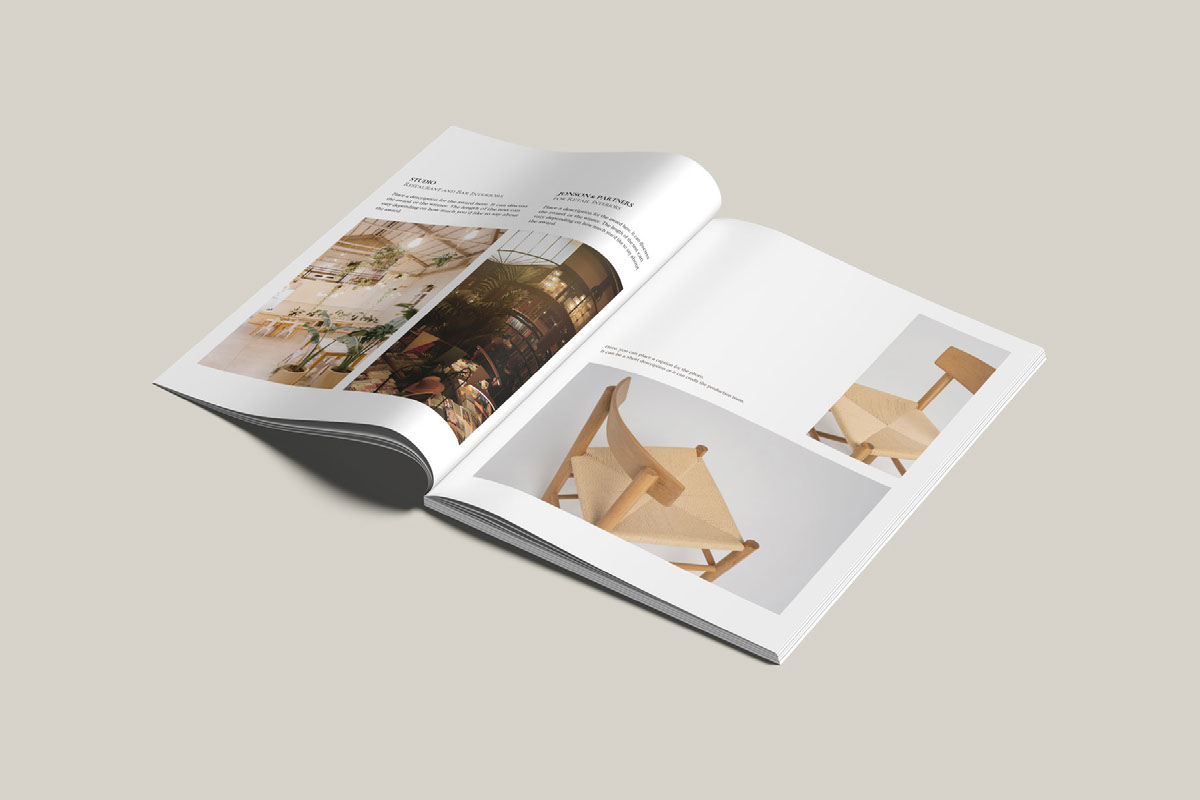 US Letter Magazine Mockup on Behance :: Behance