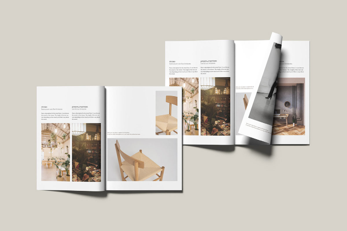 US Letter Magazine Mockup on Behance :: Behance