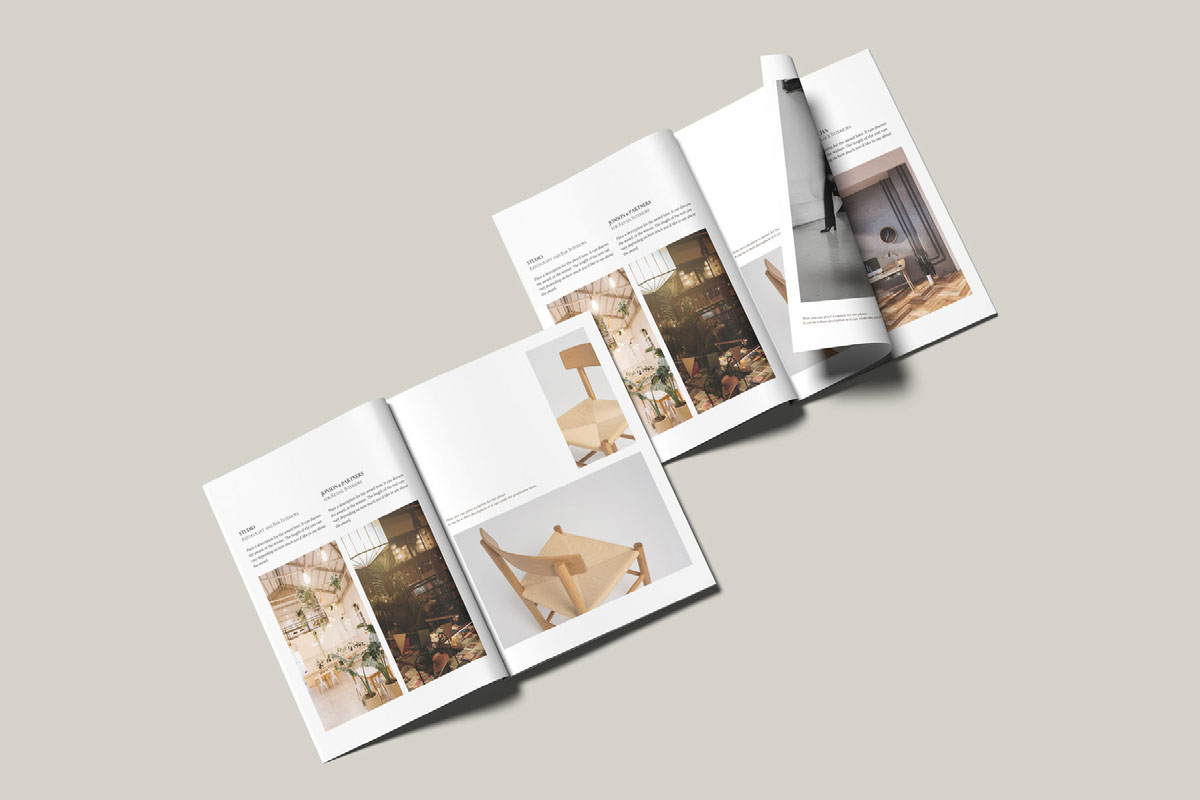 US Letter Magazine Mockup on Behance :: Behance