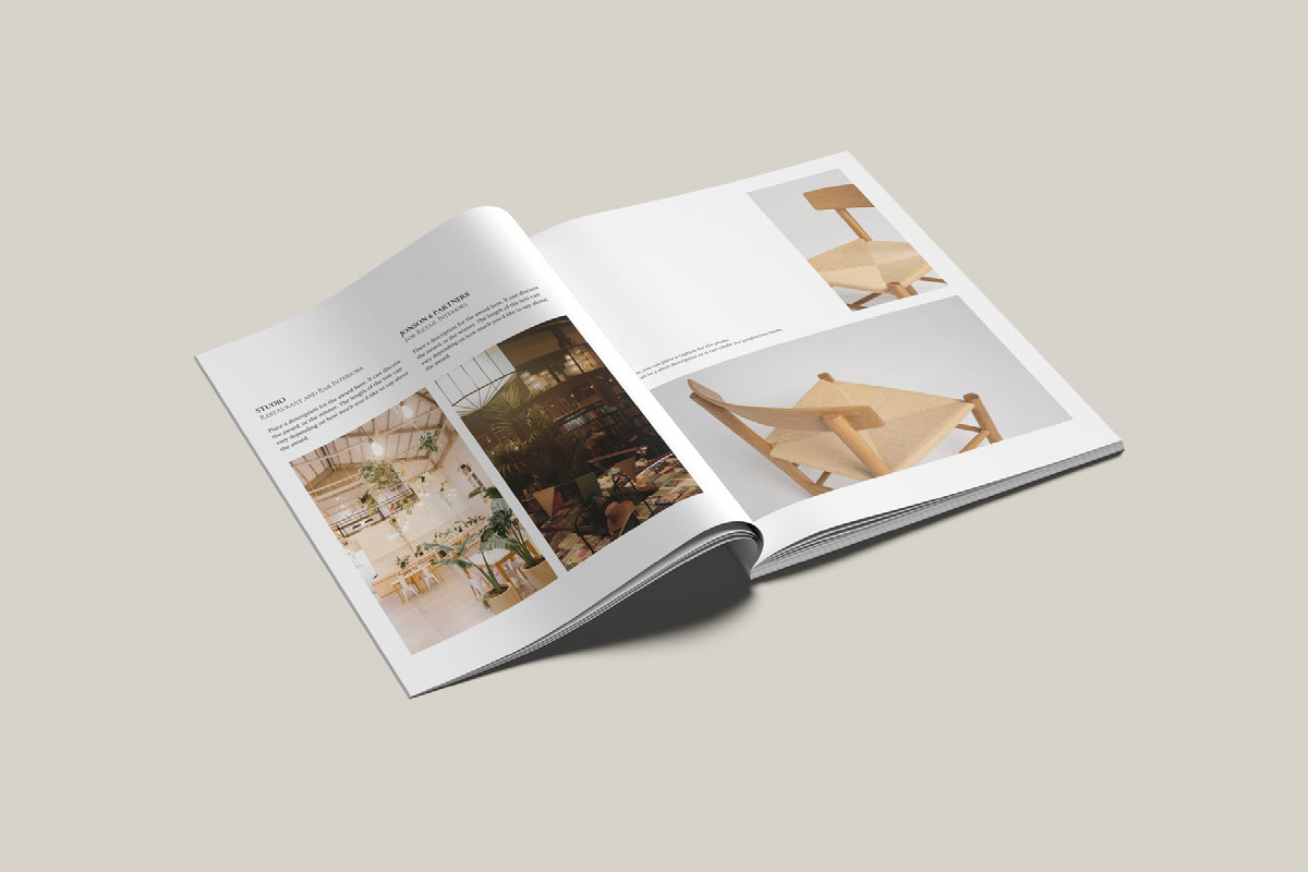 US Letter Magazine Mockup on Behance :: Behance