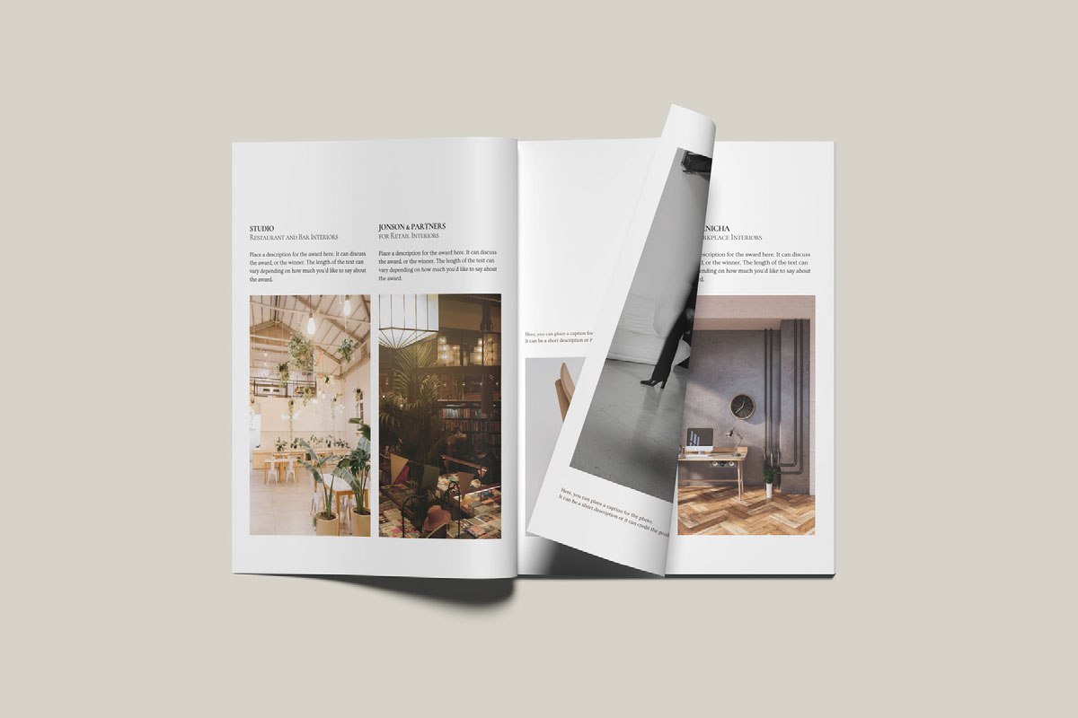 US Letter Magazine Mockup on Behance :: Behance