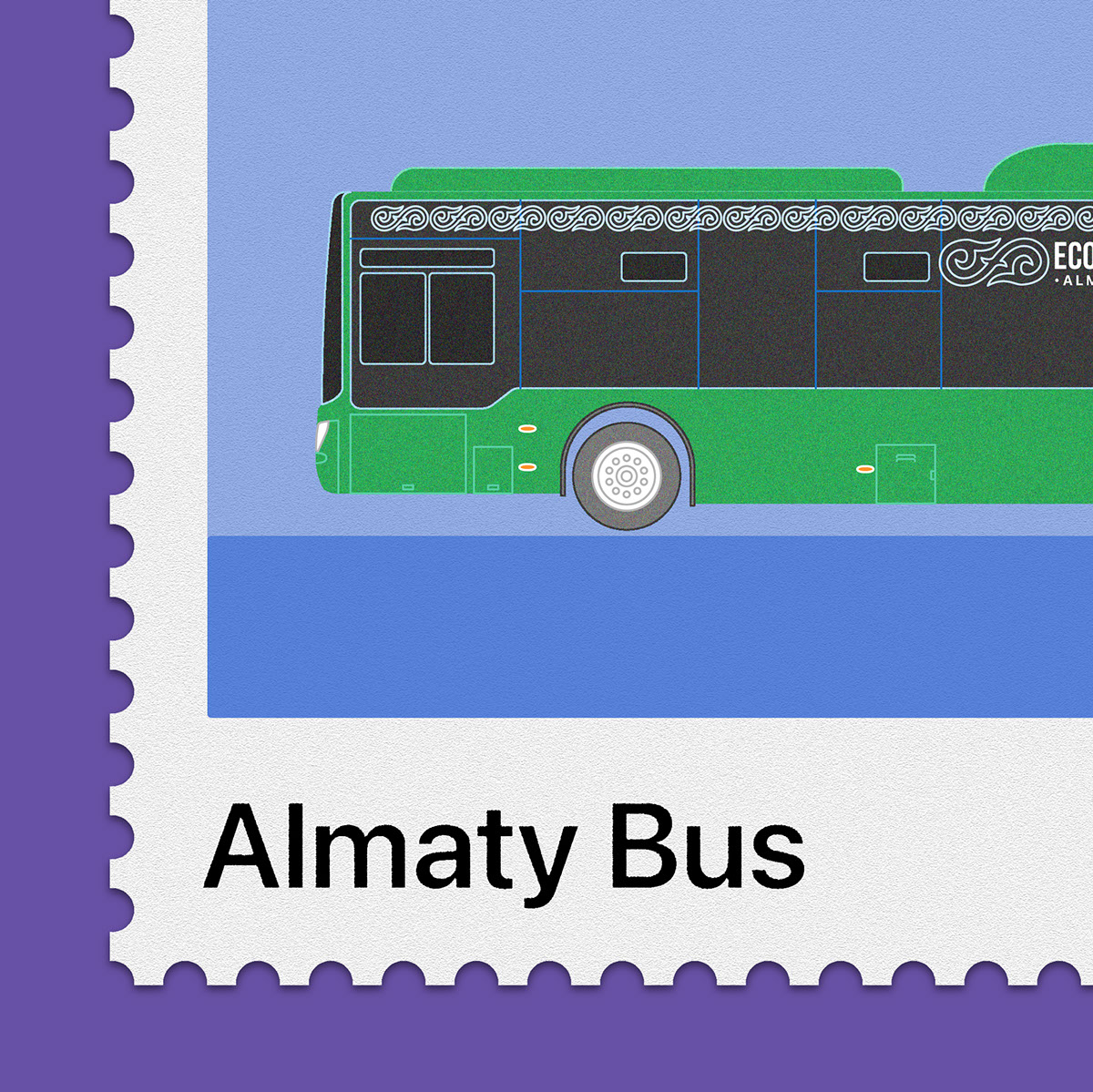 Almaty Bus rendition image