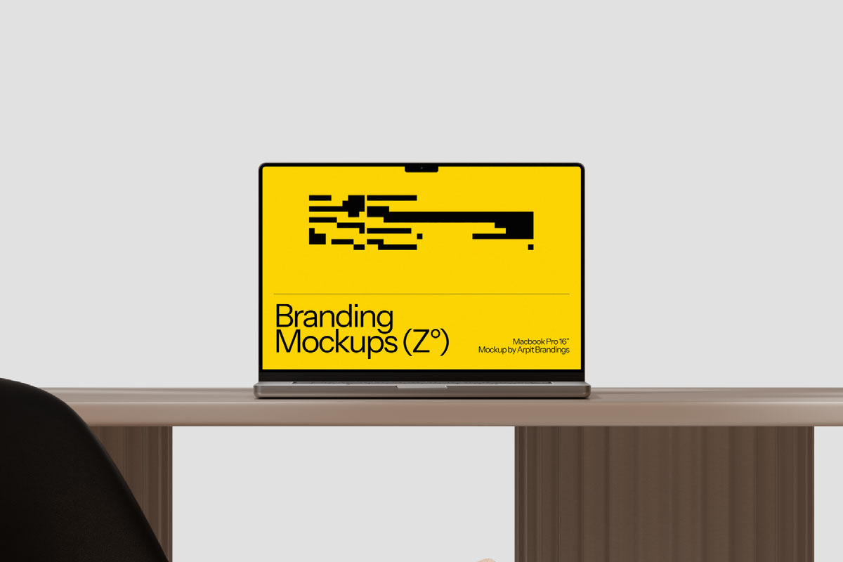 Macbook Pro on Modern Table Mockup on Behance :: Behance
