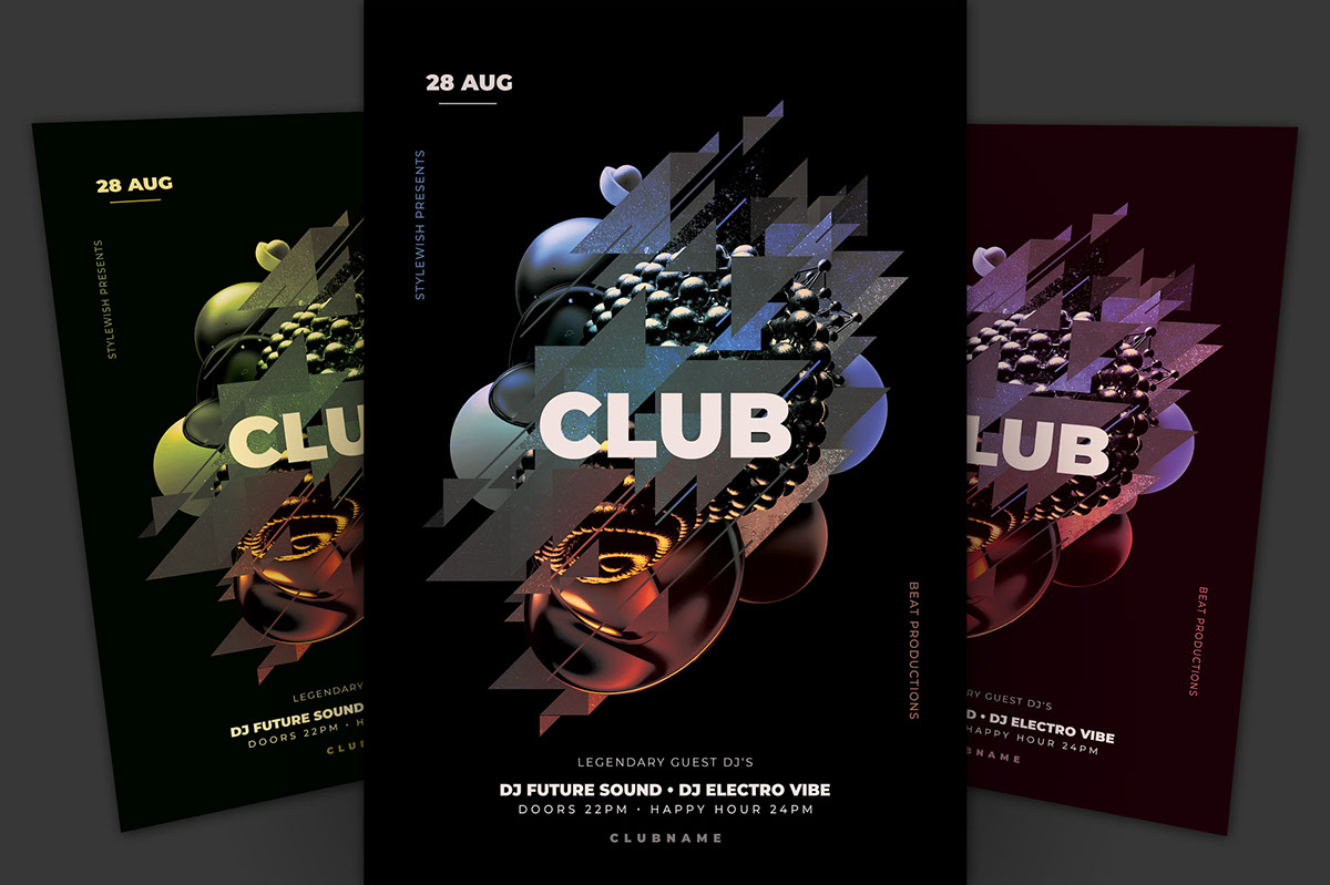 Club Flyer rendition image