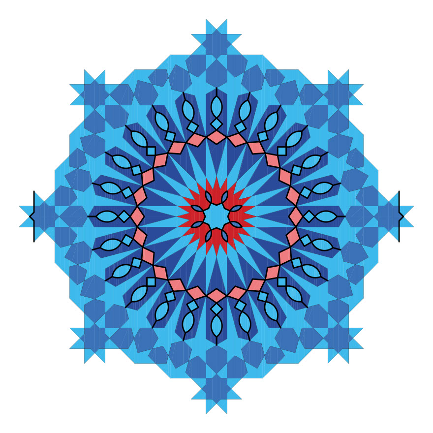 Moroccan Patterns Fosayfisae rendition image