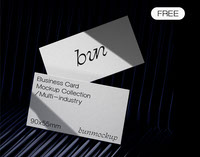 Free Business Card Mockup 02
