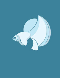 betta fish logo